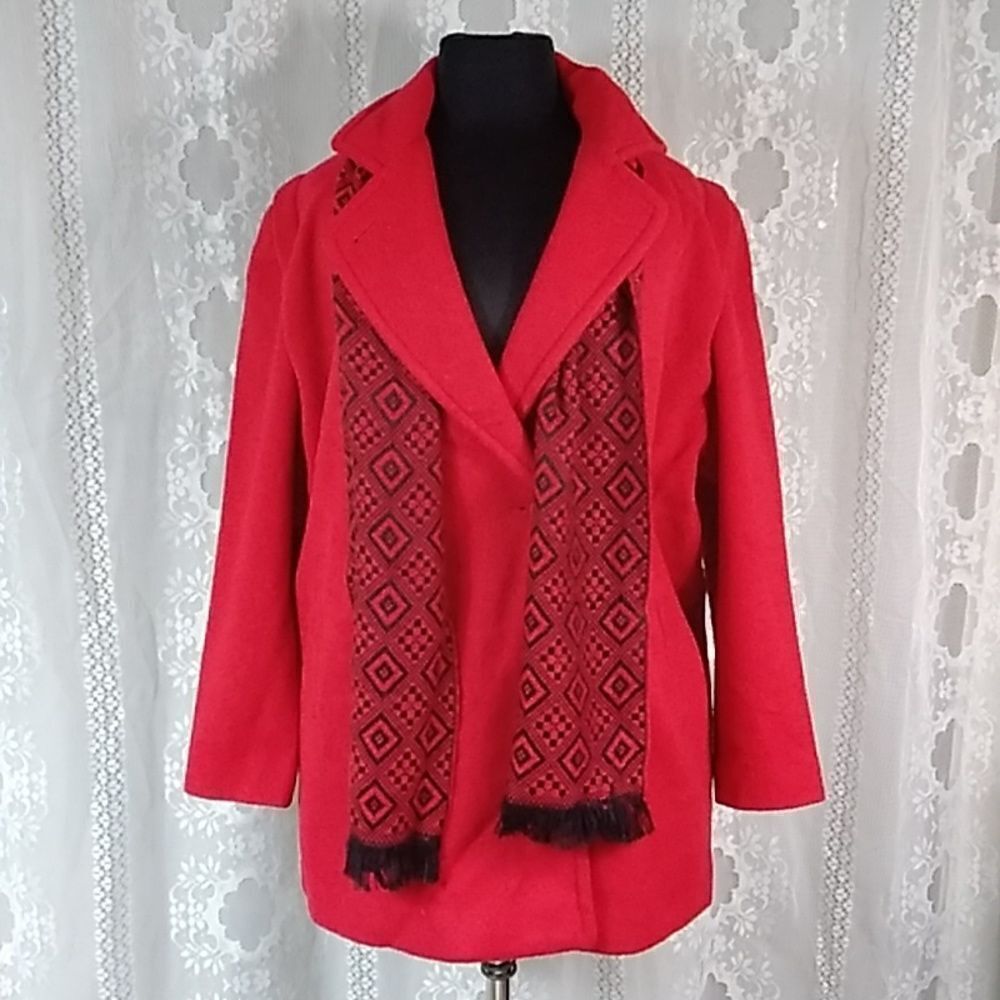 Vintage Herman Kay Made In USA Petite Women's Coat Jacket Size 6